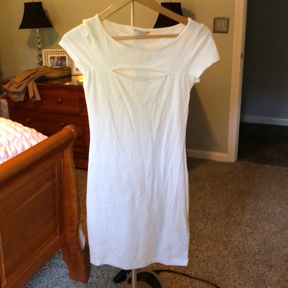 Guess bodycon white dress